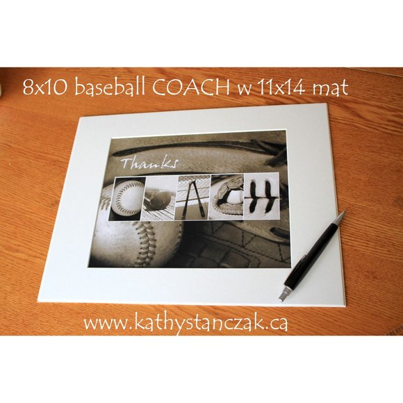Baseball Coach Thank You Gift - Picture 1 of 2